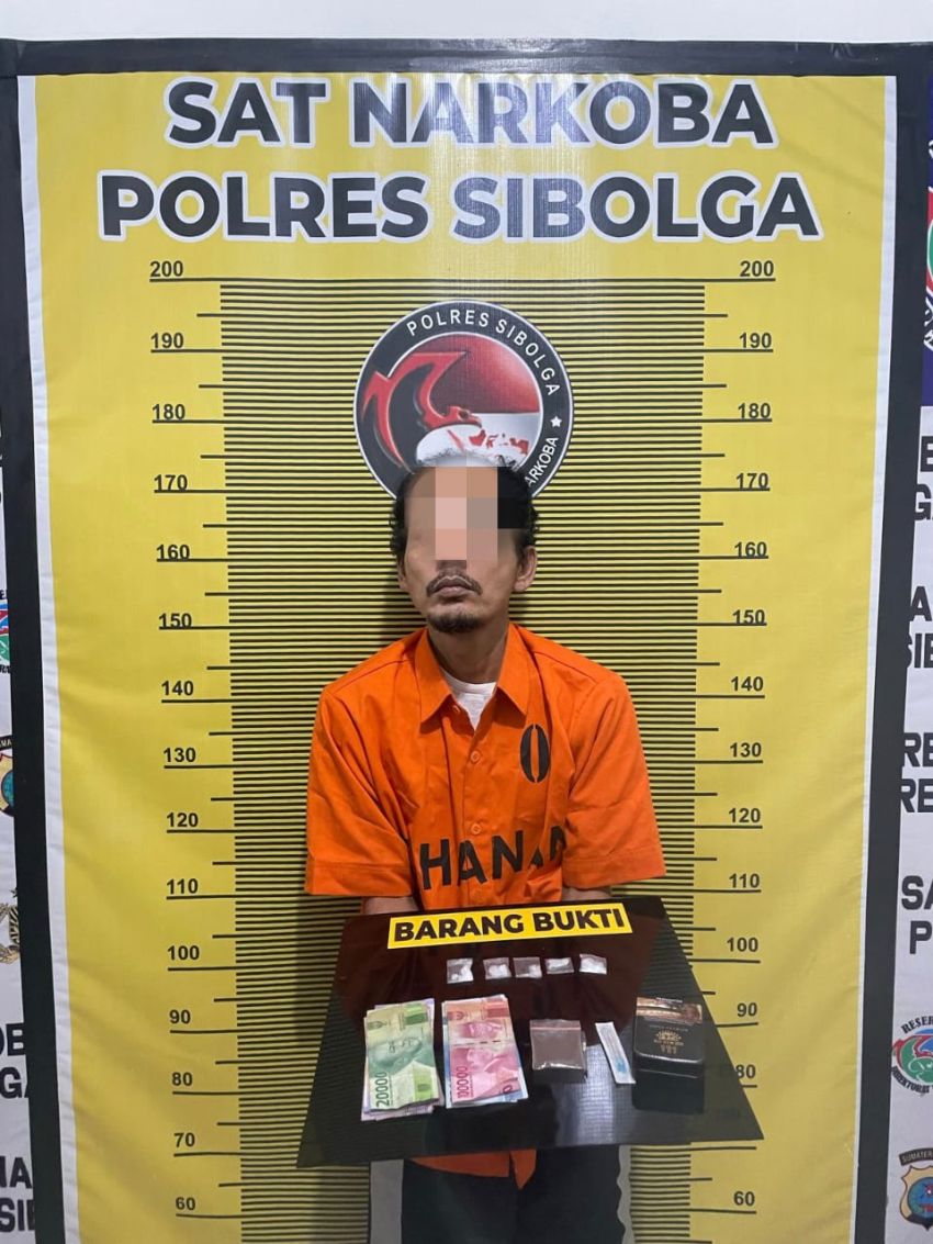 Residivis Kasus Narkoba Digeledah Polisi di Jalan Sibolga-Barus, Ditemukan Sabu