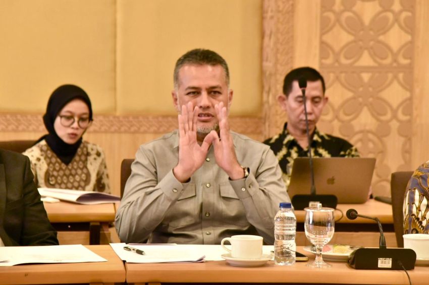 Rapat Bersama BMKG dan Basarnas, Ijeck Harap Pemahaman Tanggap Bencana Dilakukan Sejak Dini