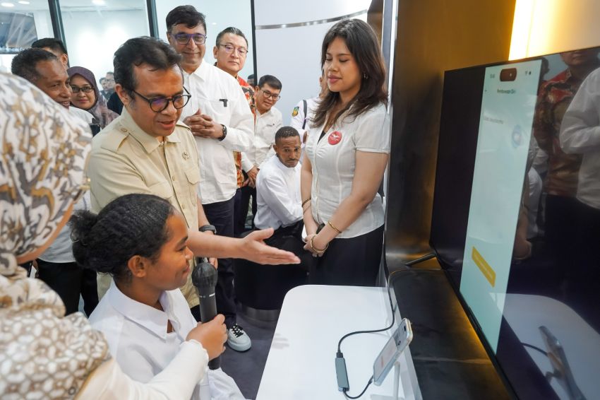 Indosat Resmikan AI Experience Center di Jayapura