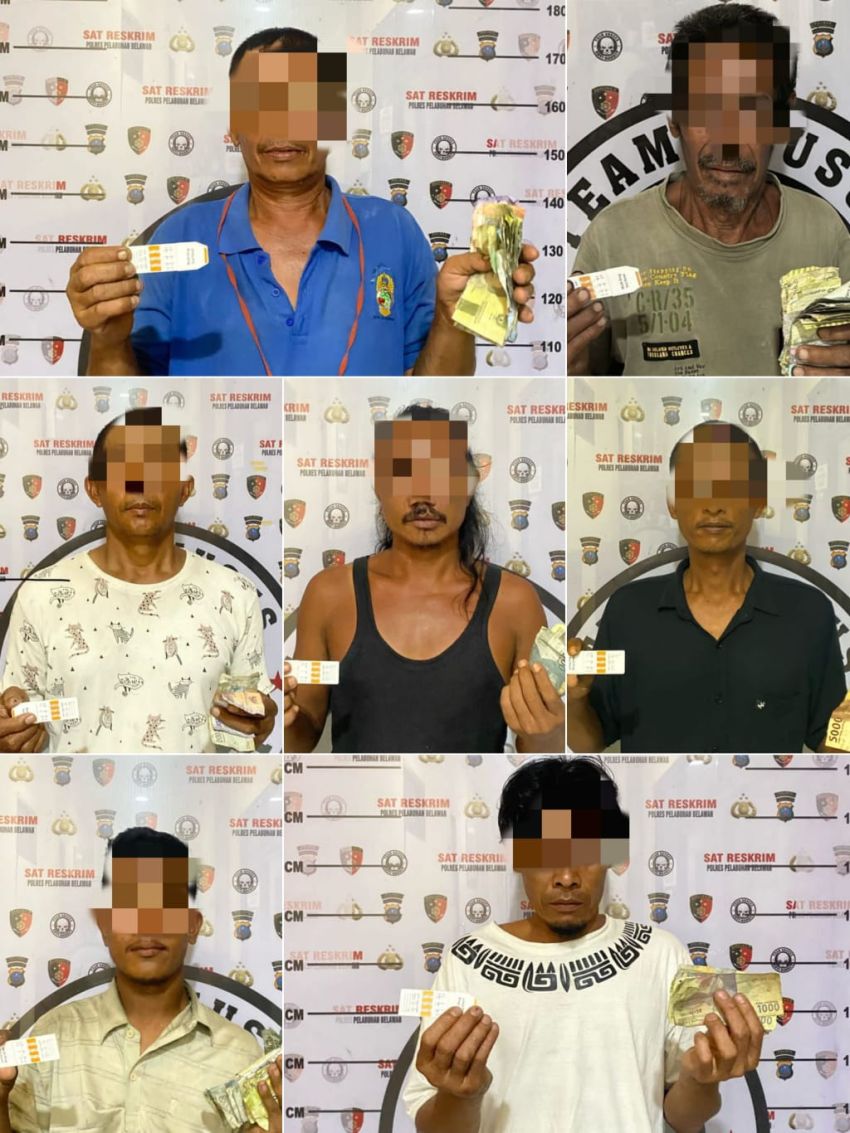 Polres Belawan Kembali Tangkap 7 Pelaku Pungli Berkedok Tukang Parkir dan 'Pak Ogah'