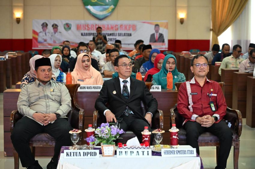 Rencana Pembangunan Daerah Tapsel Diharapkan Selaras dengan Progam Nasional dan Pemprov Sumut