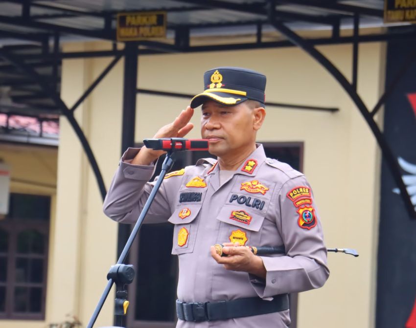 Kapolres Tebingtinggi Tekankan Pentingnya Sikap Profesionalisme dalam Bertugas