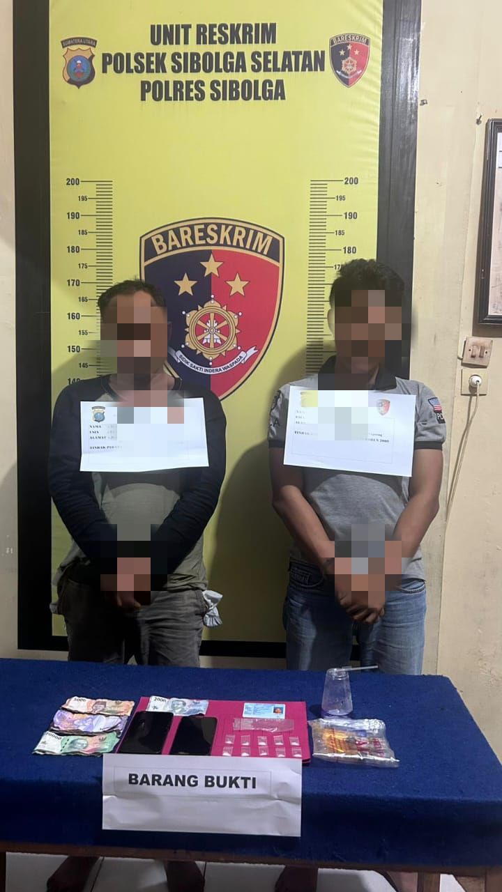 Polisi Geledah Rumah di Jalan Rajawali Sibolga, 2 Tersangka Narkoba Ditangkap