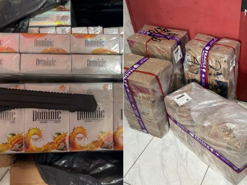 31.200 Batang Rokok Ilegal Diamankan Bea Cukai Teluk Nibung di Kisaran