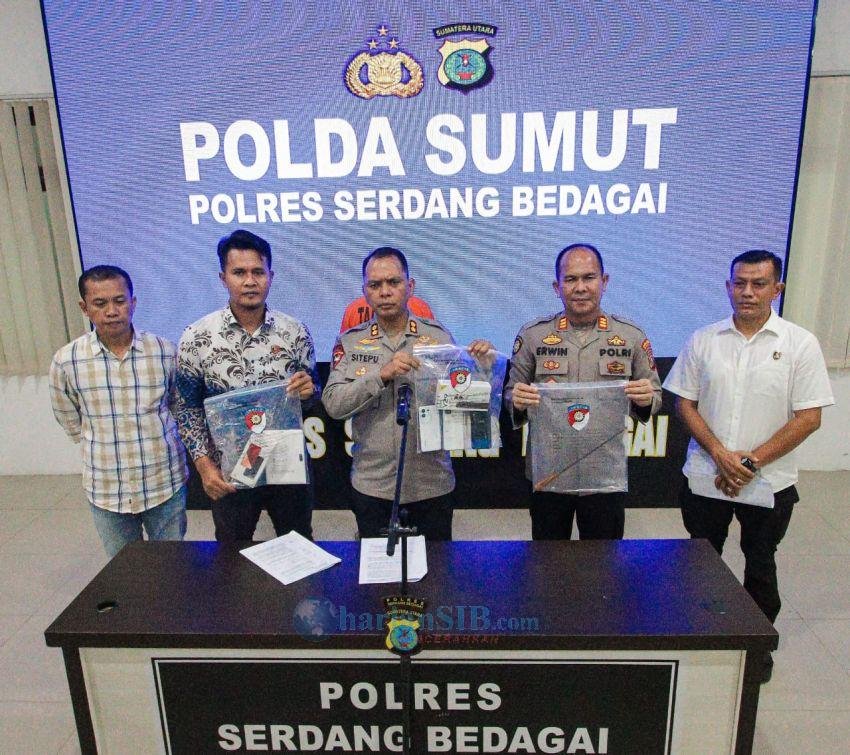 Polres Sergai Tembak Residivis Kasus Pencurian, Dua Lainnya Buron