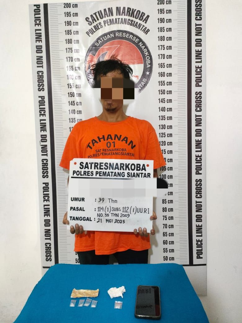 Bawa 5 Paket Sabu, Seorang Pria Ditangkap Polisi di Jalan Singosari