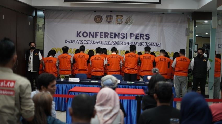 23 WNA Diamankan Imigrasi Batam karena Langgar Aturan Keimigrasian