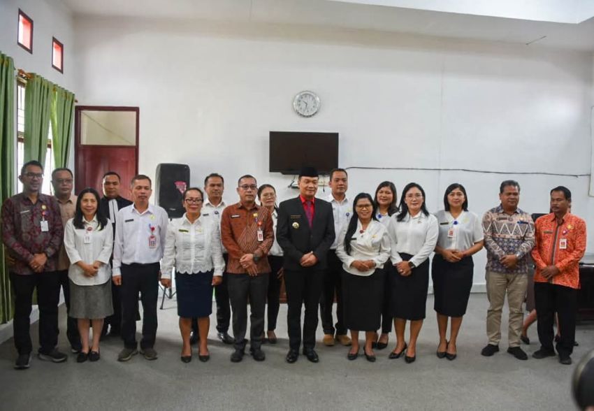 Bupati Humbahas Lantik 11 Pejabat Fungsional