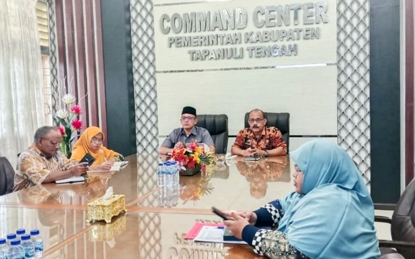Wakil Bupati Tapteng Ikuti Rakor Percepatan Realisasi APBD 2025
