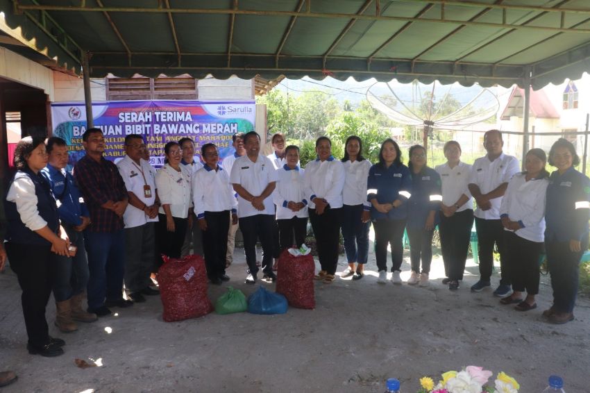 CSR SOL 2025 Fokus Pendampingan Pengembangan Kelompok Tani Bawang Merah dan Pengrajin Ulos