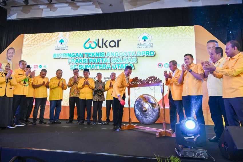 Golkar Sumut Gelar Bimtek Legislator, Ijeck: Perkuat Kinerja dan Konsolidasi Partai