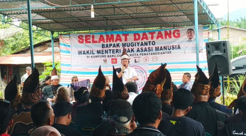 Kunjungi Gurila, Wamenkumham Minta Jangan Ada Lagi Kekerasan