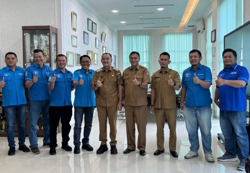 Sambut HUT ke-55 SIB, Biro Tebara dan Deli-Sergai Temui Wali Kota Tebingtinggi