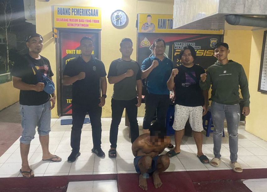 Polsek Tebingtinggi Ringkus Seorang Pencuri HP dari Kediamannya