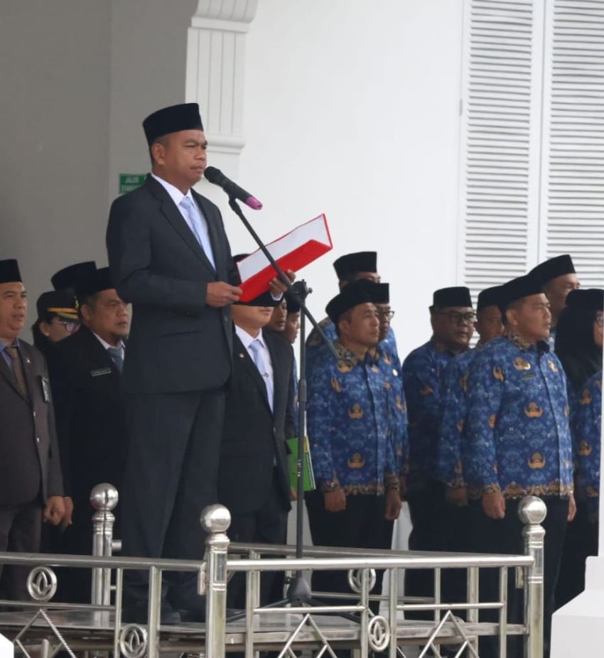 Bupati Sergai Pimpin Upacara Peringatan Harkitnas Ke-117