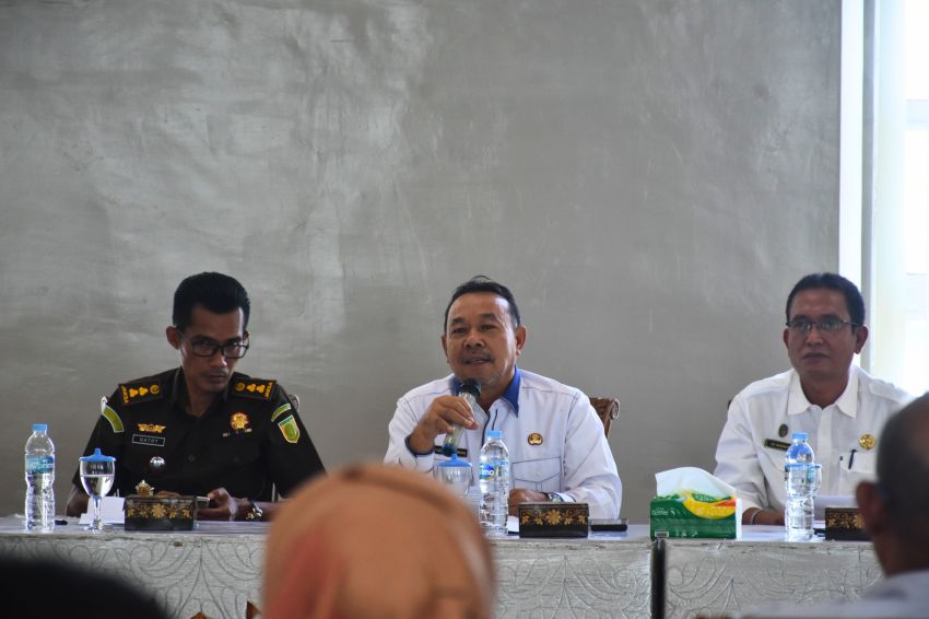 Pimpin Rapat Pokja PKP, Wakil Wali Kota Tebingtinggi Tekankan Akuntabilitas Tim Verifikasi Sertifikasi Jalan Lingkungan