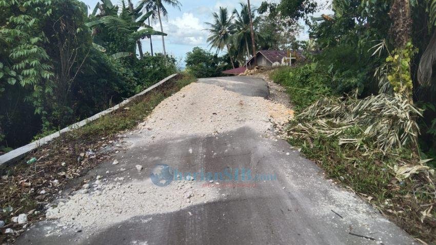 Jalan Rusak Penghubung Dua Kecamatan di Nias Akhirnya Diperbaiki