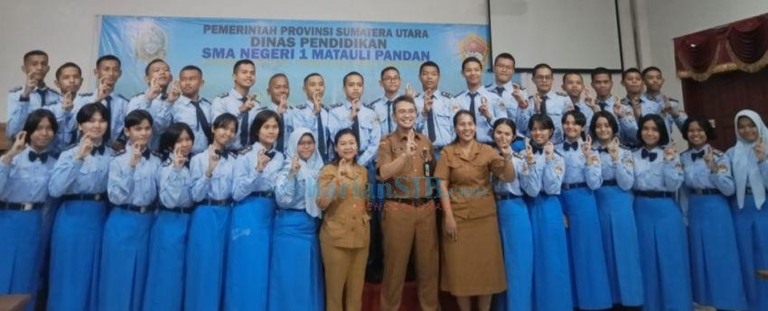 34 Siswa SMAN 1 Matauli Sabet Sertifikat A1 dan A2, Lolos ke Jerman