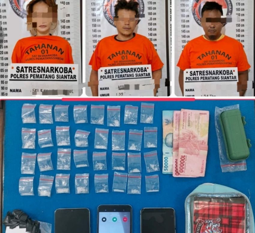 Polres Pematangsiantar Gerebek Kos-kosan di Jalan Mataram