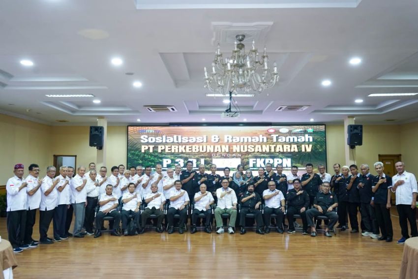Manajemen PTPN IV Silaturahmi dan Ramah Tamah dengan P3RI dan FKPPN