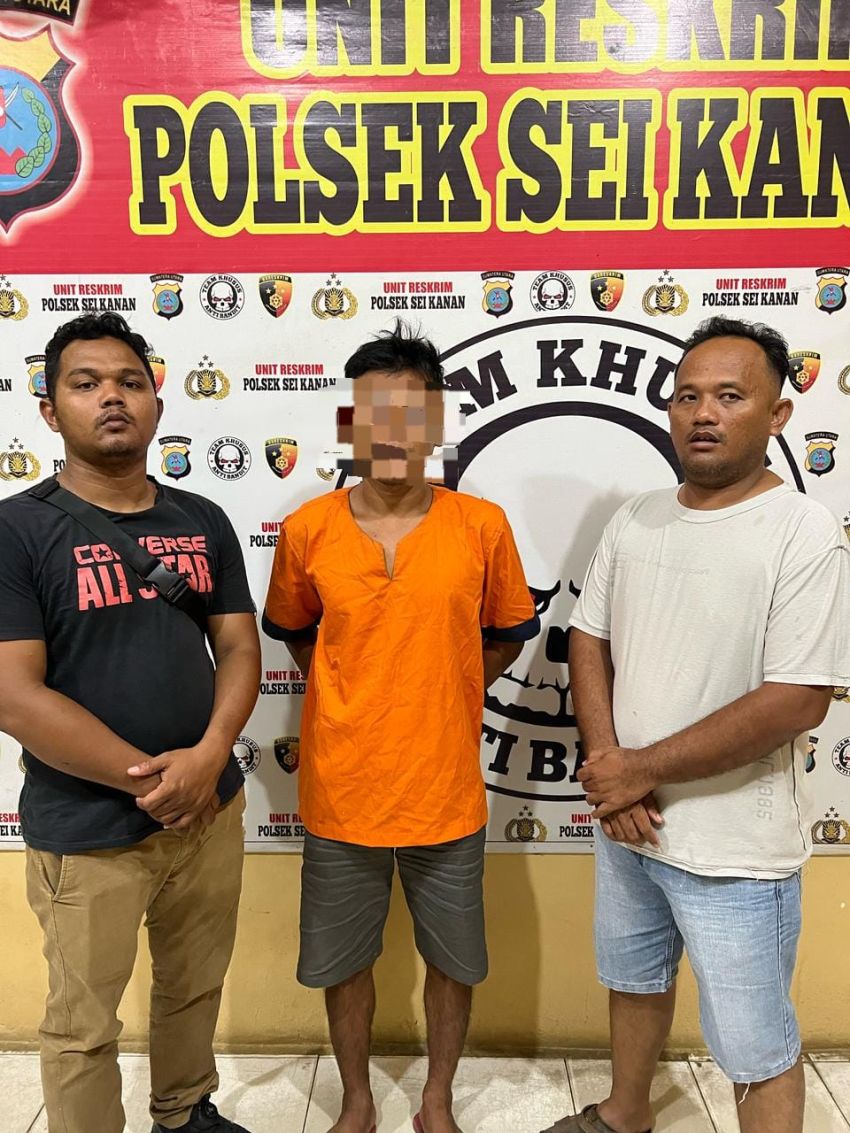 Miliki Sabu, Seorang Pria Diringkus Tim Unit Reskrim Polsek Sungaikanan