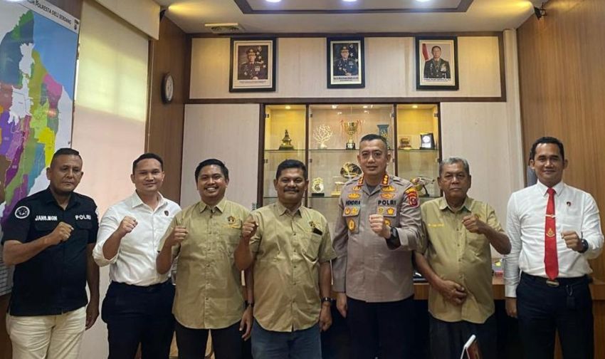 Kapolresta Deliserdang Ajak PWI Jaga Kamtibmas Kondusif
