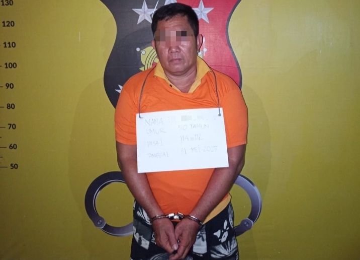 Timsus Bersama Polsek Panai Hilir Tangkap Terduga Pengedar Sabu di Desa Seisakat