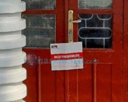 KPK Segel Kantor Kontraktor di Padangsidimpuan