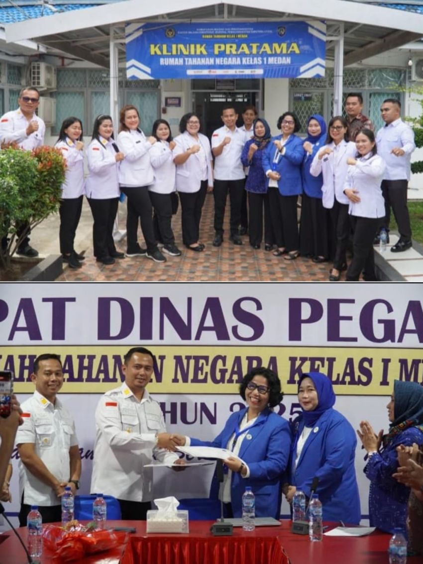 Penilaian Akreditasi, Klinik Rutan Medan Tingkatkan Kualitas Pelayanan