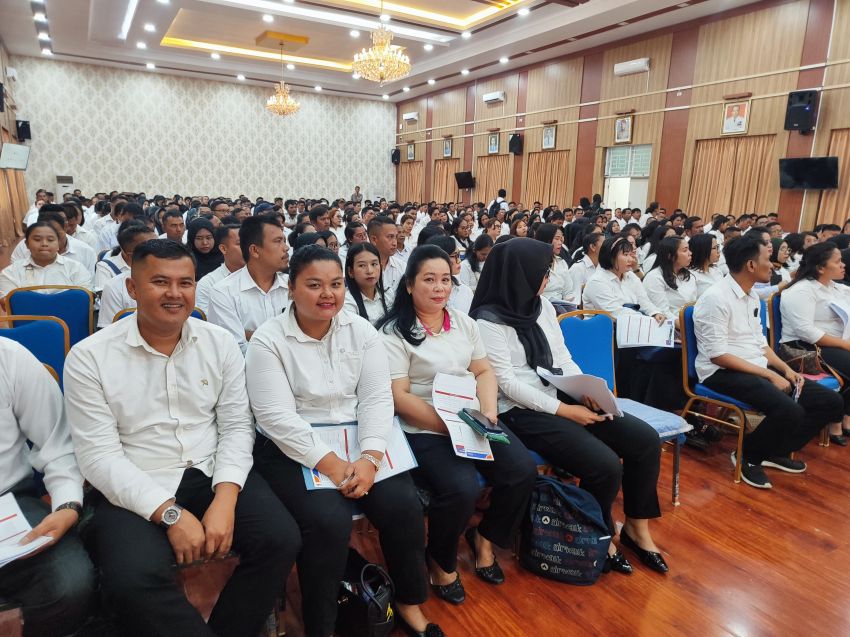 1.068 PPPK Tahap I di Lingkungan Pemkab Simalungun Tandatangani Kontrak Kerja