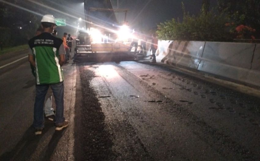 Ada Perbaikan Jalan, Jasa Marga Lakukan Pemeliharaan di Tol Belmera Selama Sepekan