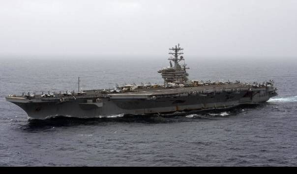 Kapal Induk AS USS Nimitz Menghilang Dari Radar di Perairan Antara Malaysia dan Indonesia