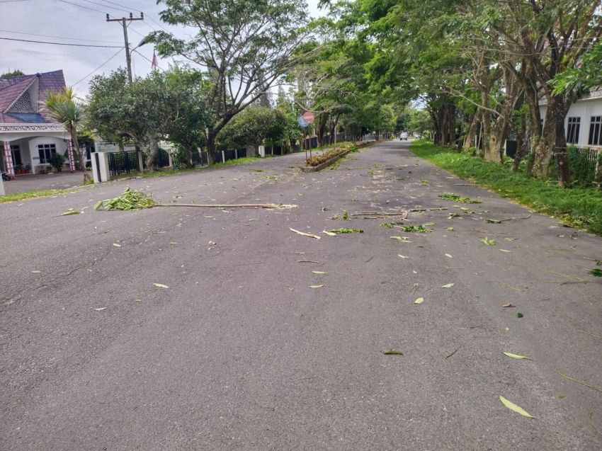 Angin Kencang Landa Wilayah Simalungun