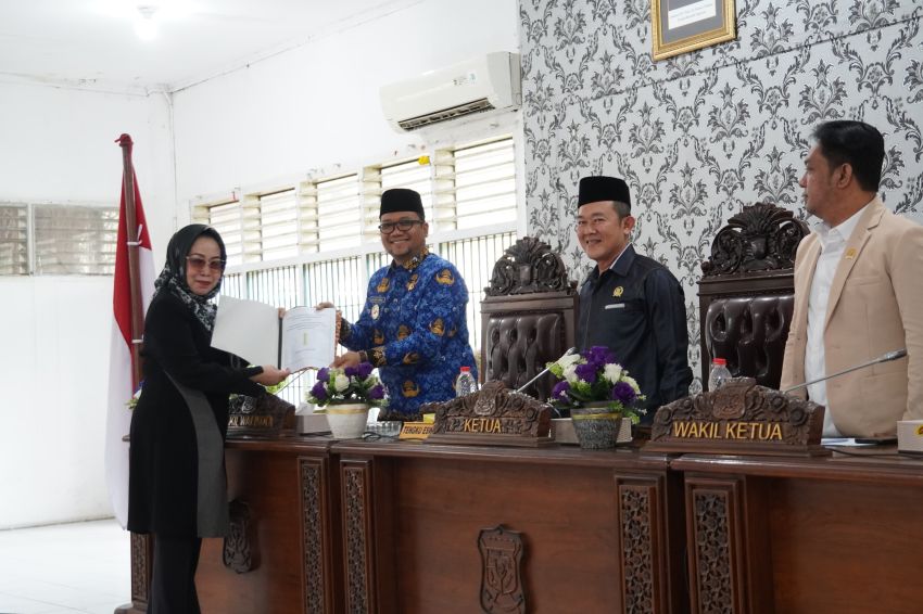DPRD Setujui 3 Ranperda Tanjungbalai, Wakil Wali Kota Ucapkan Terima Kasih