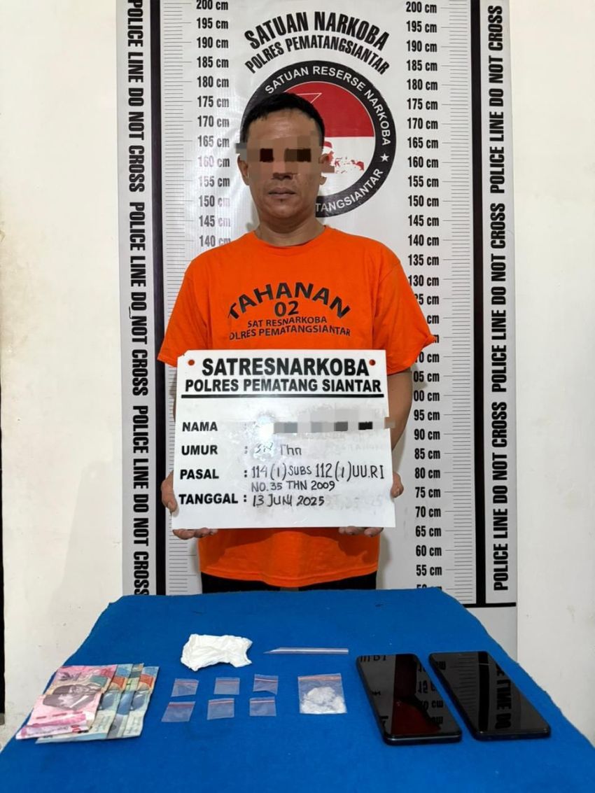 Didatangi Polisi, Pria Ini Kedapatan Simpan Sabu 2,99 Gram di Rumahnya