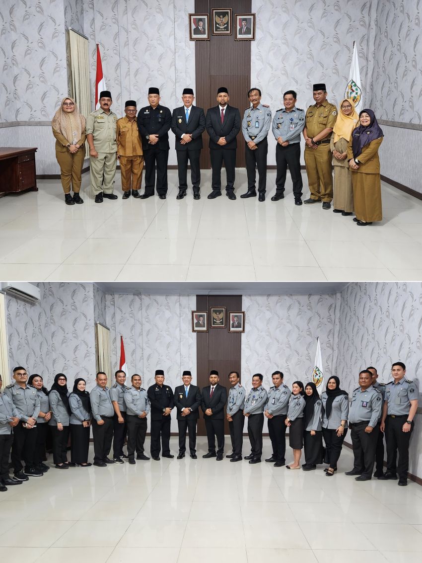 Wakil Bupati Tapteng lantik Kabag Hukum dan Otda Sekretariat Daerah