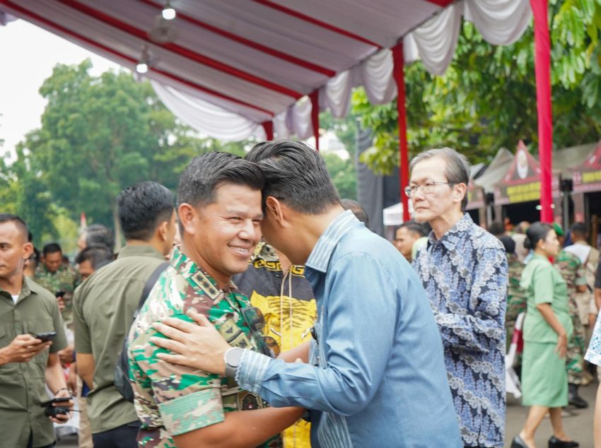 Rico Waas Hadiri Peringatan HUT ke-75 Kodam I BB