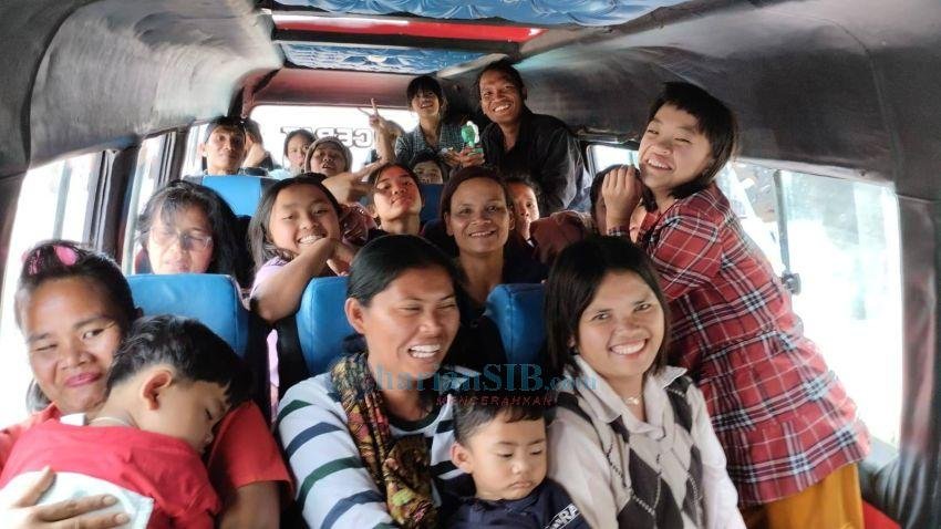 Warga dari Dataran Tinggi Karo Sesaki Perayaan Kasih Medan