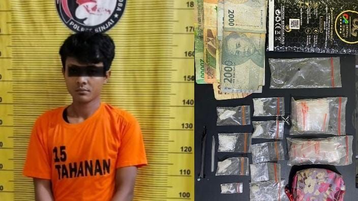 Hendak Edarkan Sabu, Seorang Pemuda Ditangkap Polres Binjai