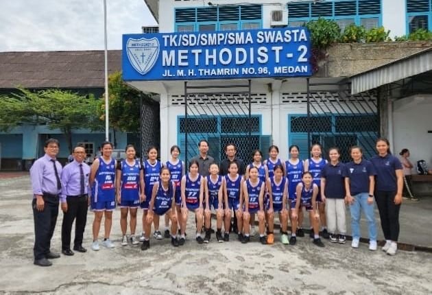 Tim Basket Putri Methodist-2 Medan Ikuti Kejuaraan Internasional di Taiwan