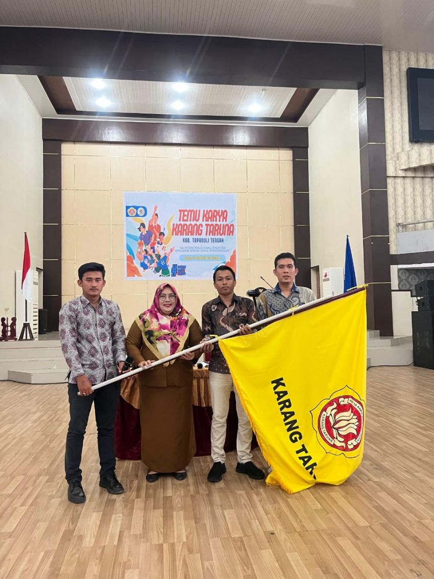 Daniel Ferdinan Lumbantobing Pimpin Karang Taruna Tapteng Periode 2025-2030