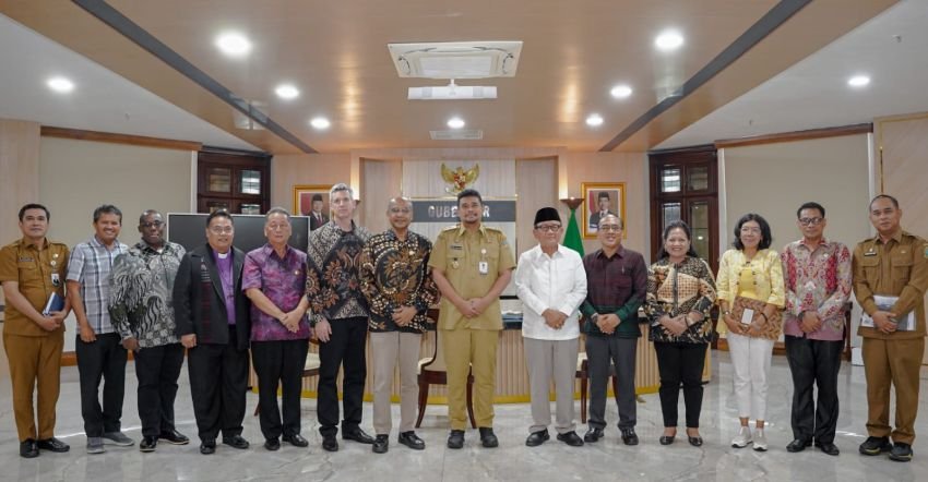 Bangun Sinergi, Panitia Perayaan Kasih Medan Audiensi ke Gubernur Sumut