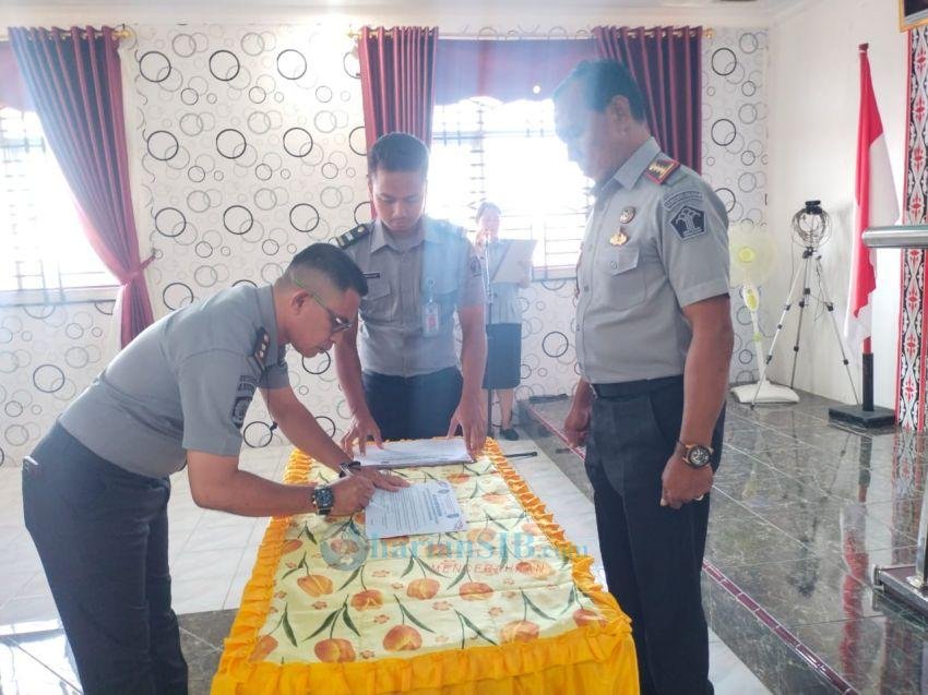 Pegawai Lapas Narkotika Pematangsiantar Tandatangani Komitmen Bersama Bebas Narkoba