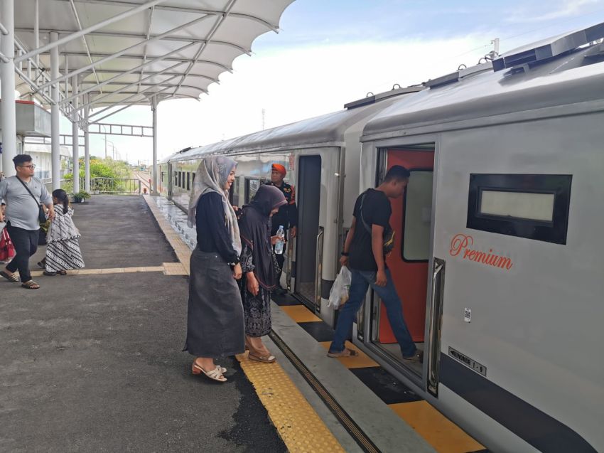 Penumpang KA di Sumut Melonjak di Penghujung Libur Panjang Akhir Pekan Idul Adha
