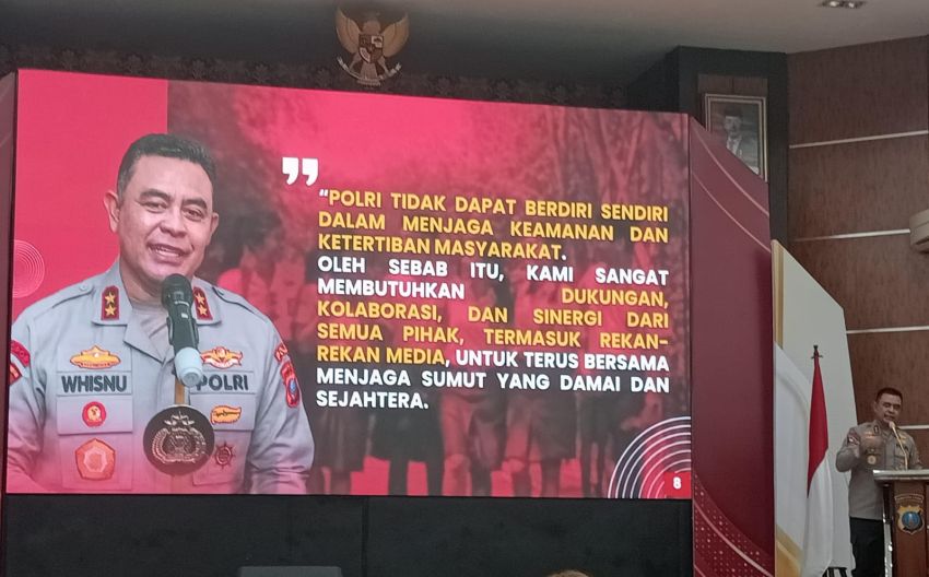 Silaturahmi Polda Sumut dan Wartawan Tekankan Kolaborasi Berkelanjutan