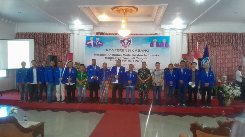 Ericson Maharaja Ketua DPC GAMKI Tapteng Periode 2025-2028