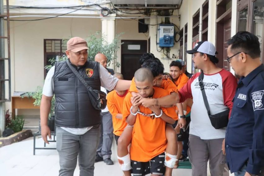 Polres Tanah Karo Ungkap Sindikat Curanmor Beranggotakan Lima Anggota Keluarga