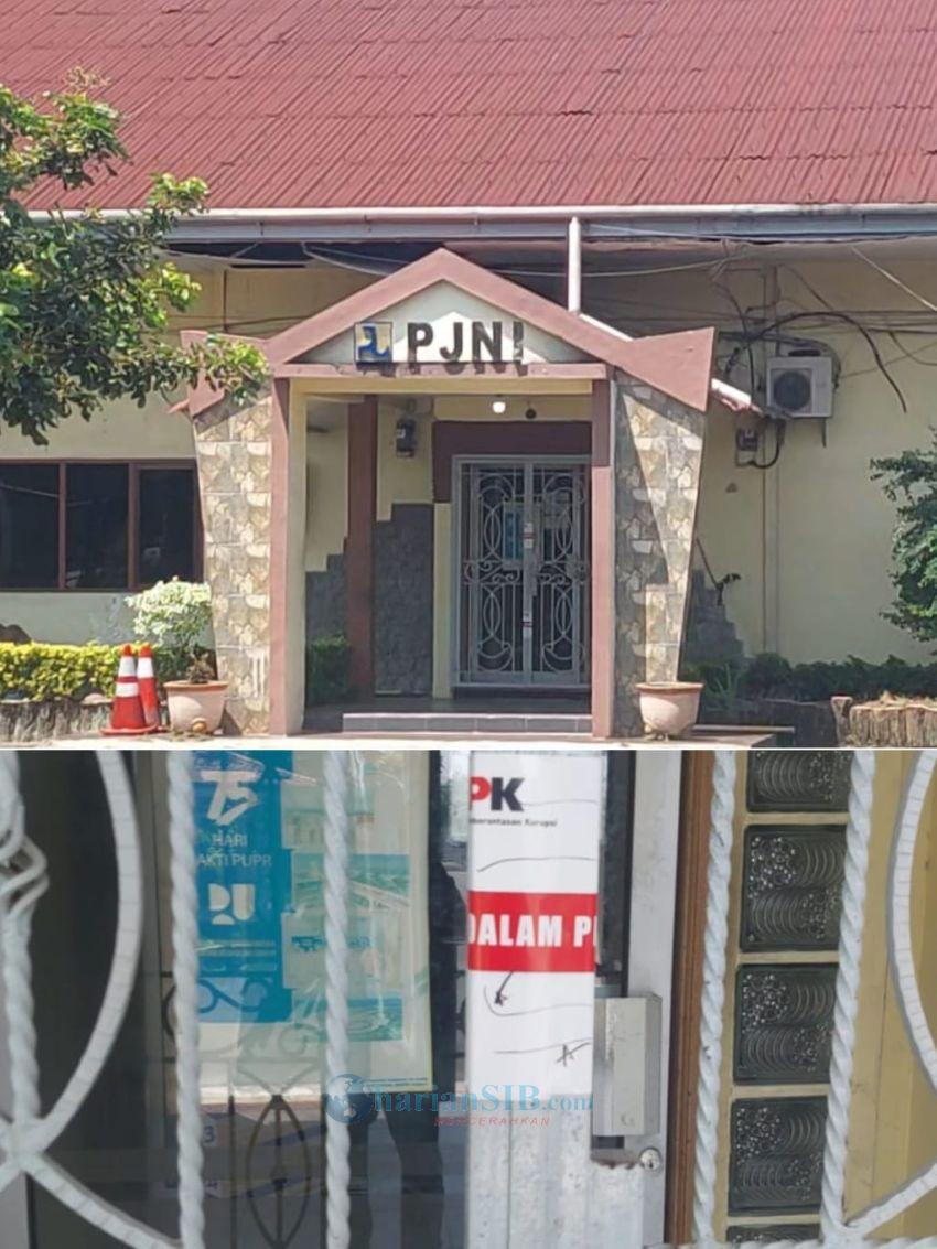 Kantor Satker PJN I dan II Wilayah Sumut Disegel KPK