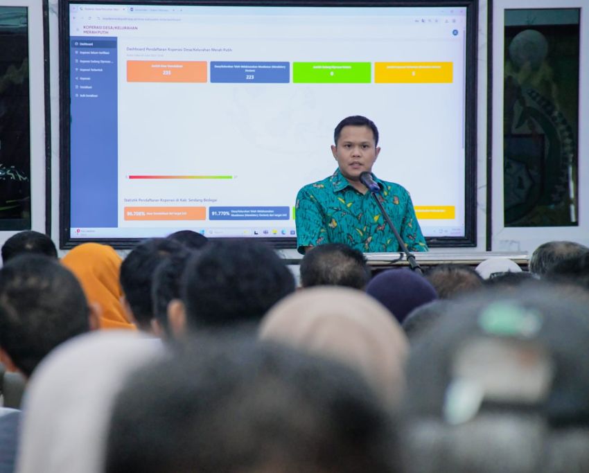 236 Koperasi di Sergai Terbentuk, Wabup Tegaskan Koperasi Merah Putih Kunci Kemandirian Ekonomi Desa r