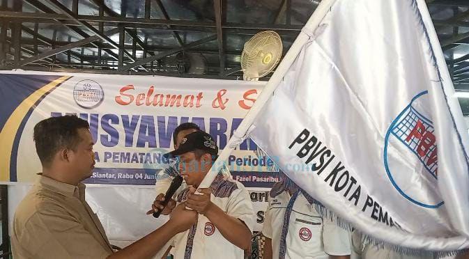 Alwi Hasbi Silalahi Ketua PBVSI Pematangsiantar Periode 2025-2029